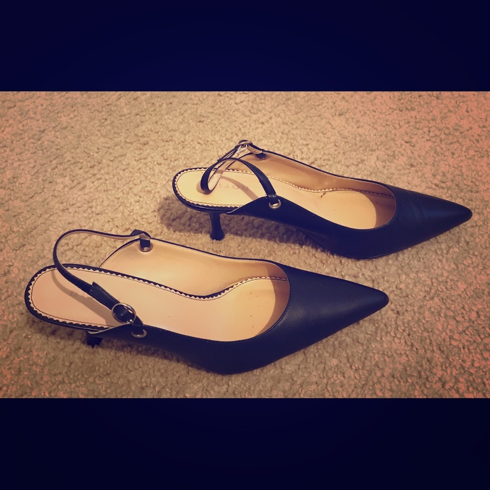 Navy Blue Pumps